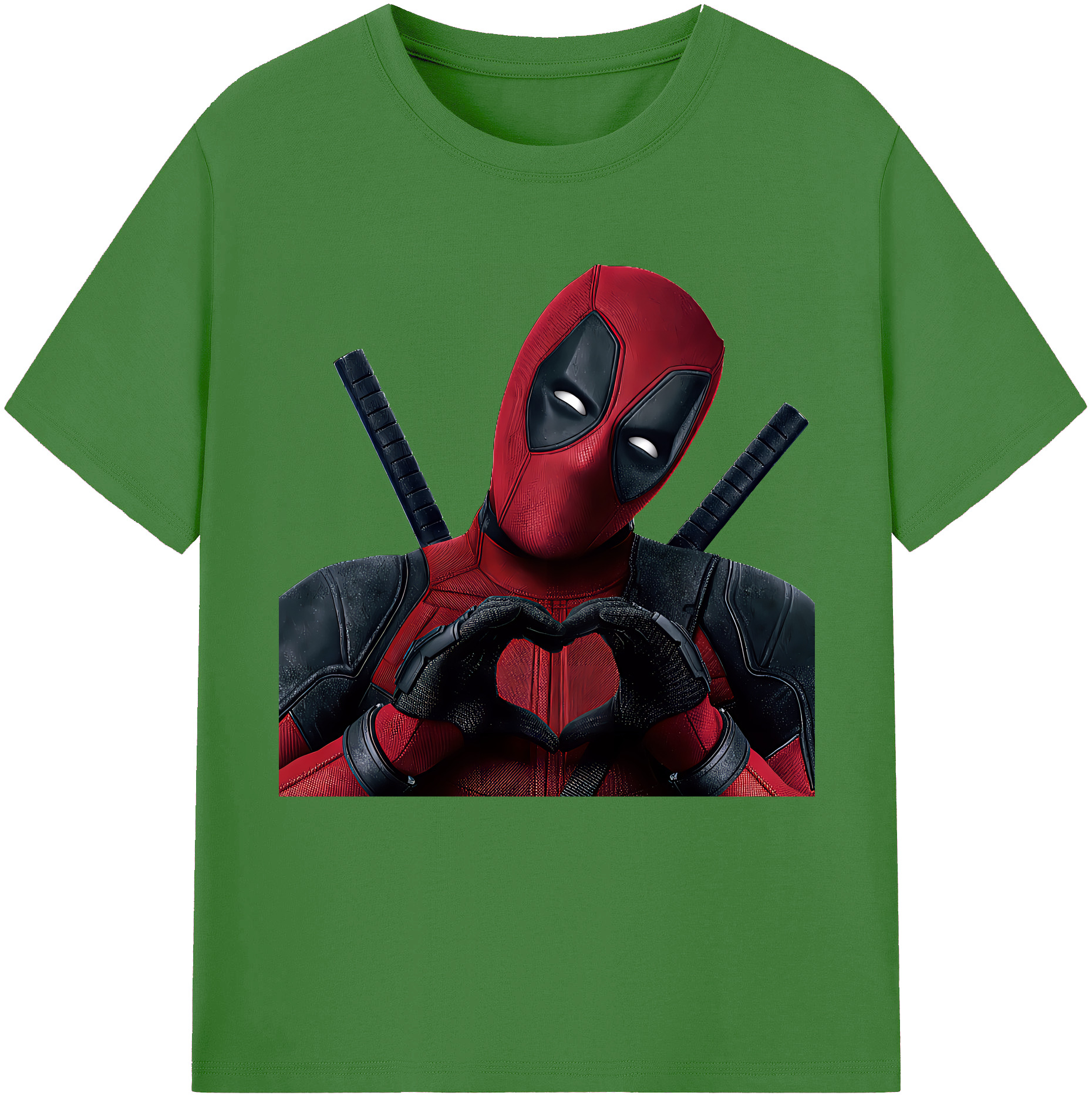 （画像用） Deadpool デッドプール レディースカジュアルプリントTシャツ（綿100％）